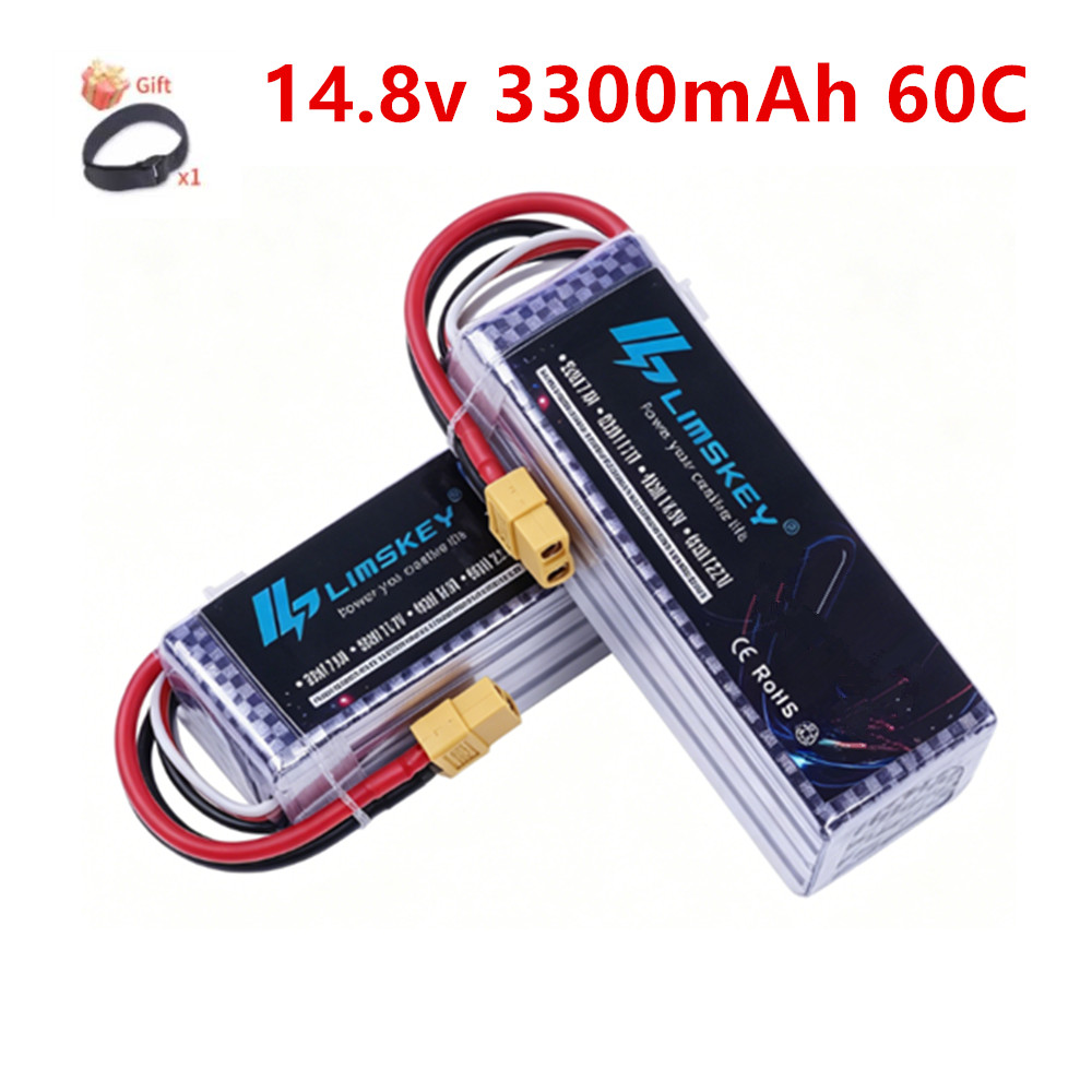Drone Battery 4S - Batteria LiPo 4S 14.8V 3300mAh 60C/80C