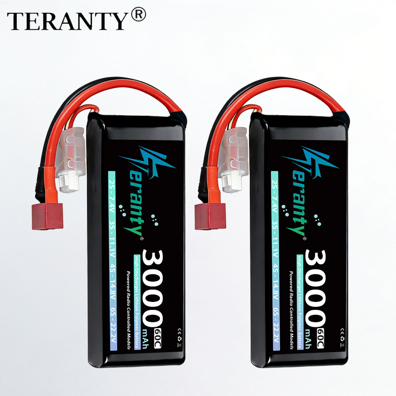 Drone Battery Plate - Batteria Lipo TERANTY 2S 3000mAh 7.4V