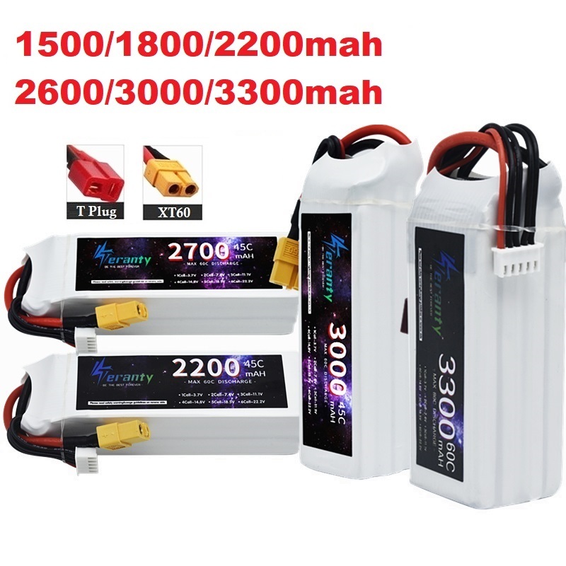 Drone Battery 3S - Batteria LiPo 4S 14.8V 1500mah 1800mAh