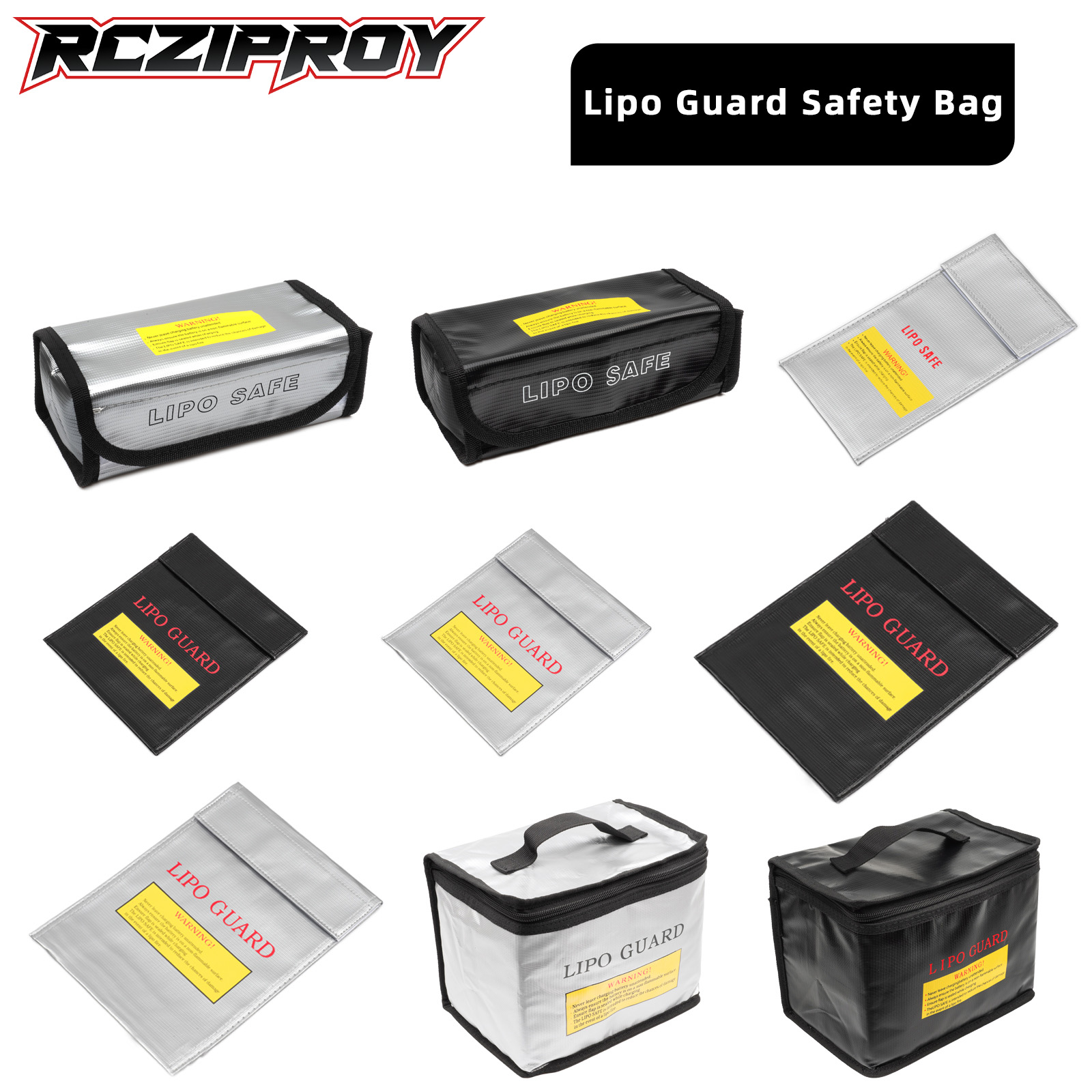 Drone Battery Bag - RCZIPROY Borsa di Sicurezza per Batterie