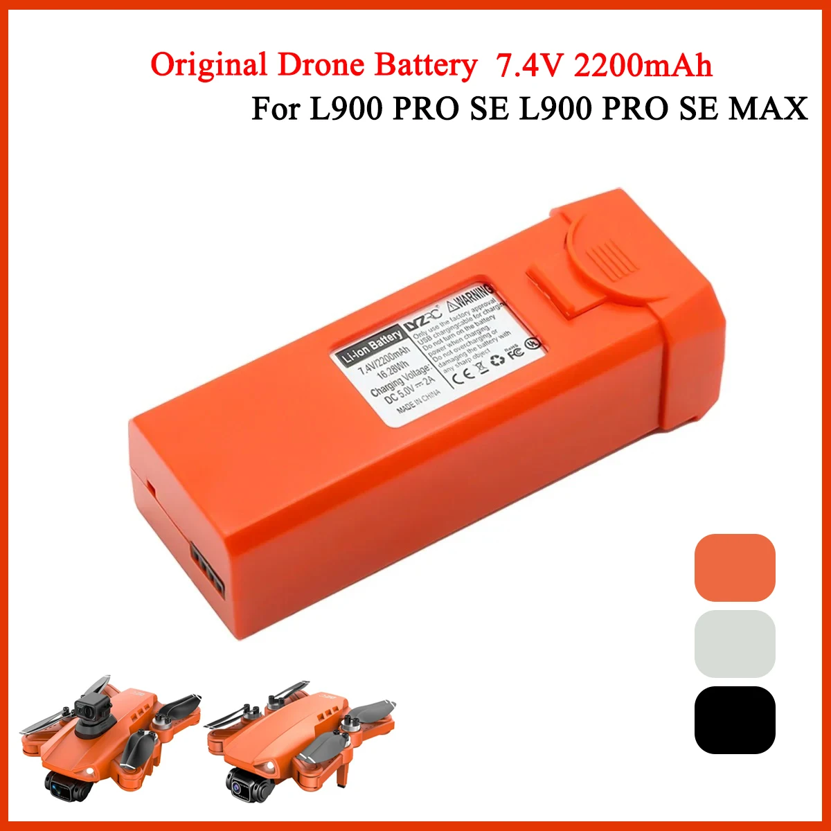 Drone Battery Li-Ion - Batteria L900 PRO SE Max batteria