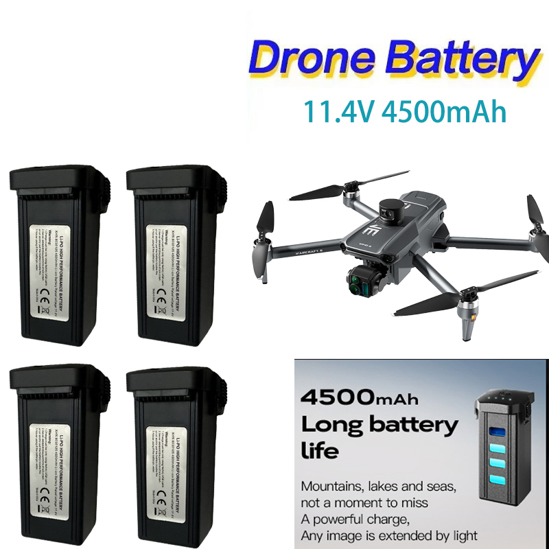 Drone Battery Li-Ion - Batteria Lipo intelligente da 11,4 V