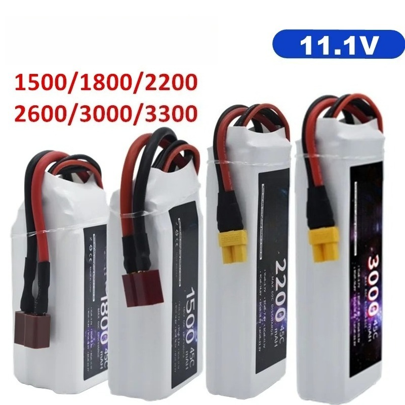 Drone Battery Li-Ion - Batteria LiPo 3S 1500mAh 1800mAh 2200mAh