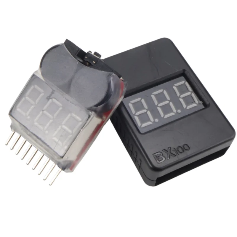 Drone Battery Voltage Checker - 1-8S Lipo Tester di tensione della