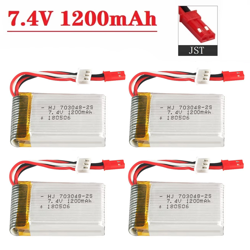 Drone Battery Plate - Batteria Lipo 2S 7,4 V 1200
