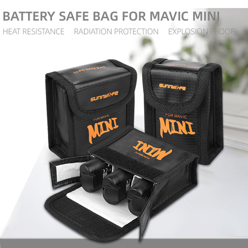 Drone Battery Bag - Borsa di sicurezza della batteria per