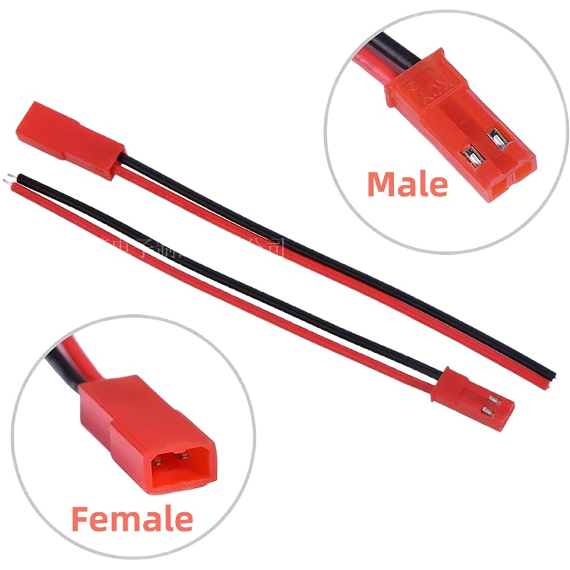 Drone Battery Connector - 20 pz 10 Paia JST 2P