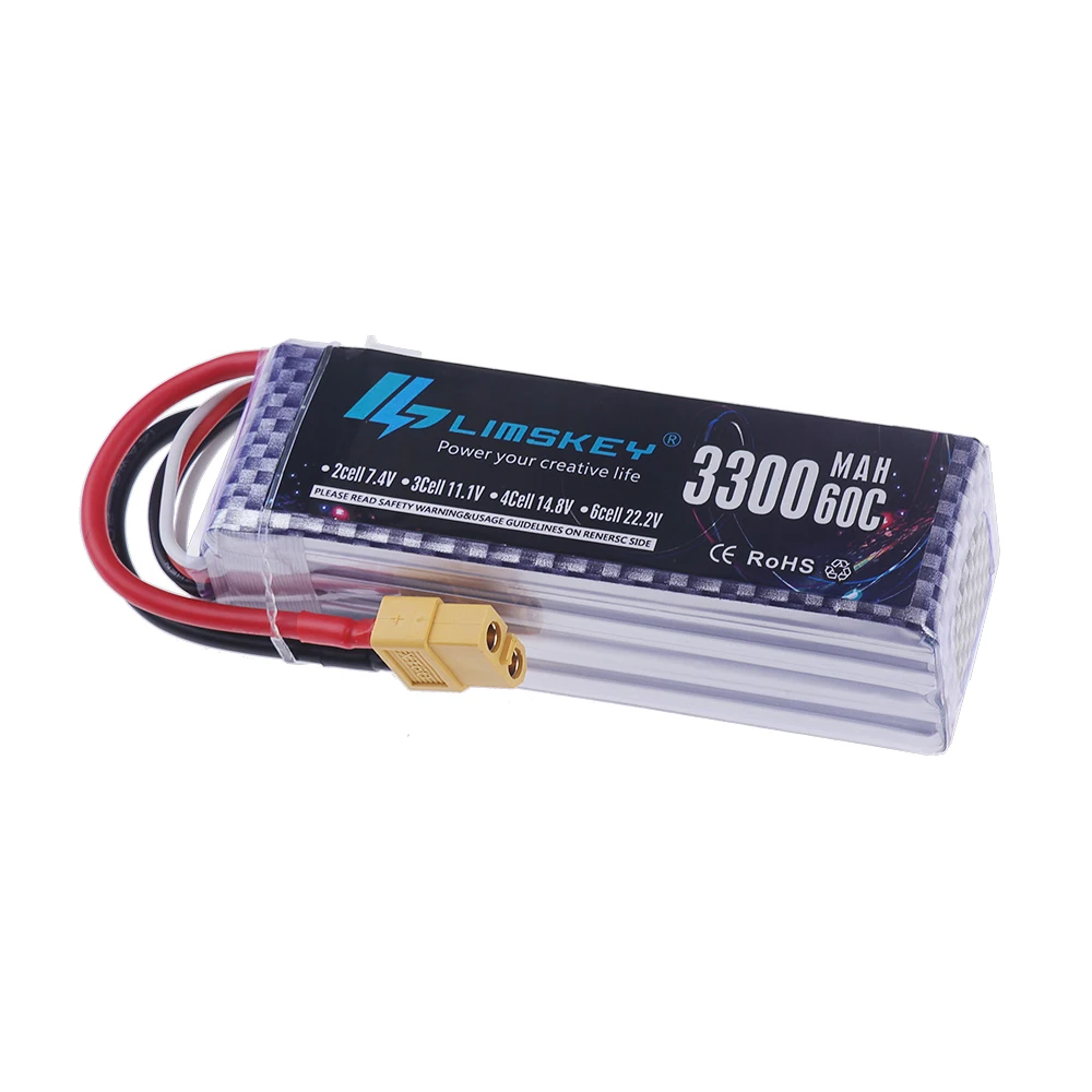 Batteria LiPo 4S 14.8V 3300mAh - Drone Battery 4S recensione e prezzo