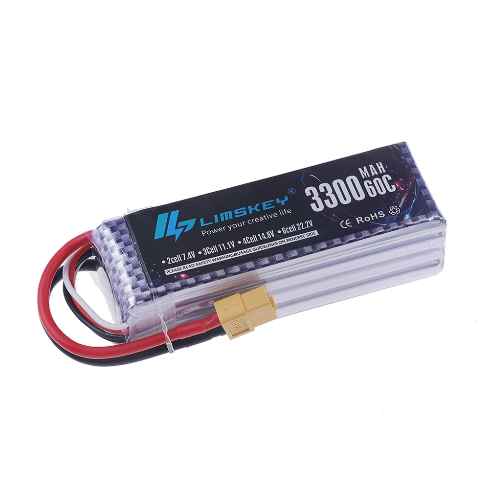 Batteria LiPo 4S 14.8V 3300mAh - Drone Battery 4S recensione e prezzo