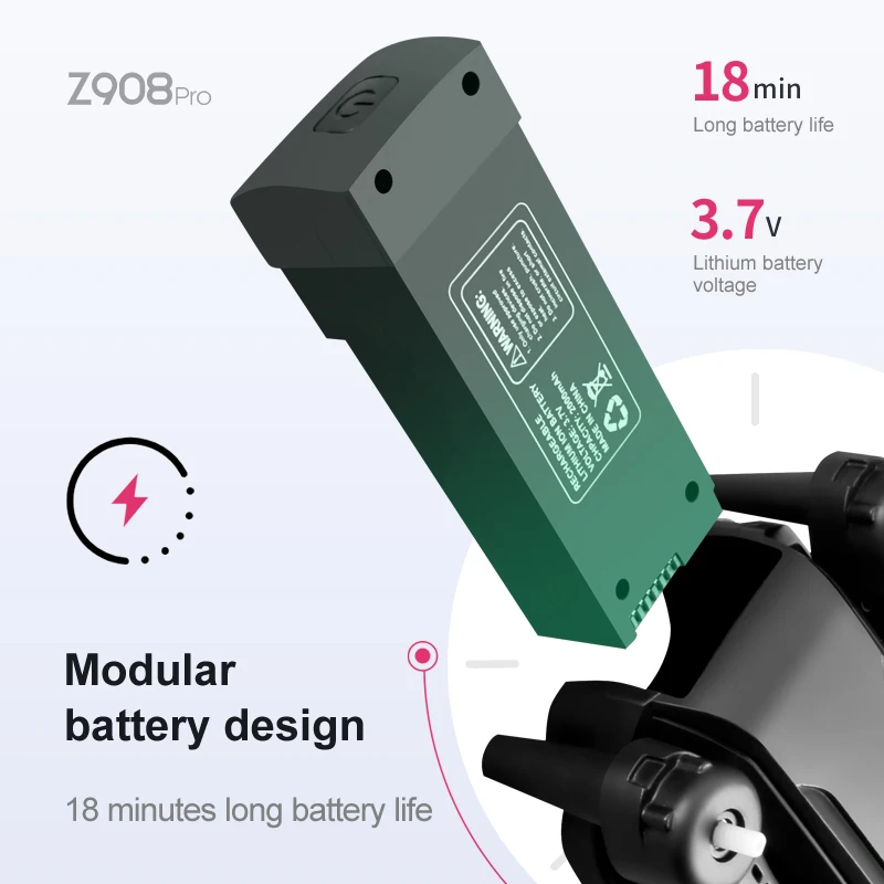 Z908 Pro Max Drone Batteria 3. - Drone Battery Lipo recensione e prezzo