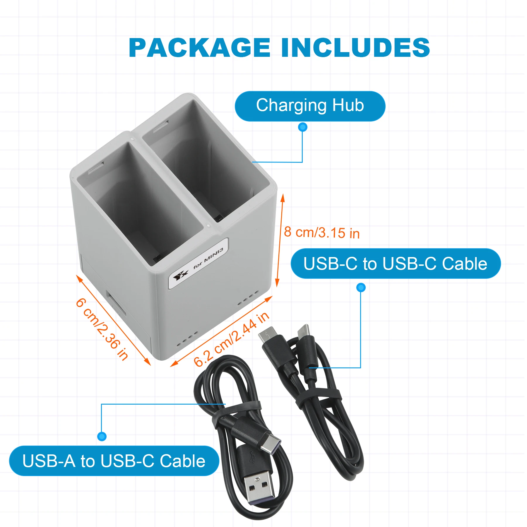 Hub caricabatterie per DJI Min - Drone Battery Smart recensione e prezzo