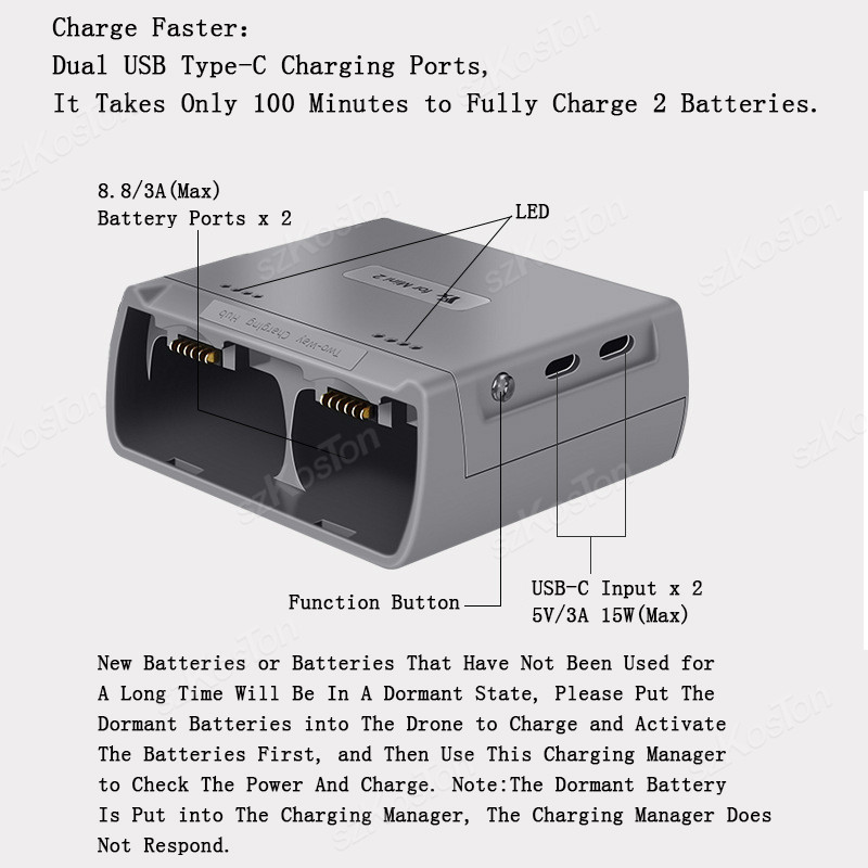 Hub di Ricarica per DJI Mini 4 - Drone Battery Smart recensione e prezzo