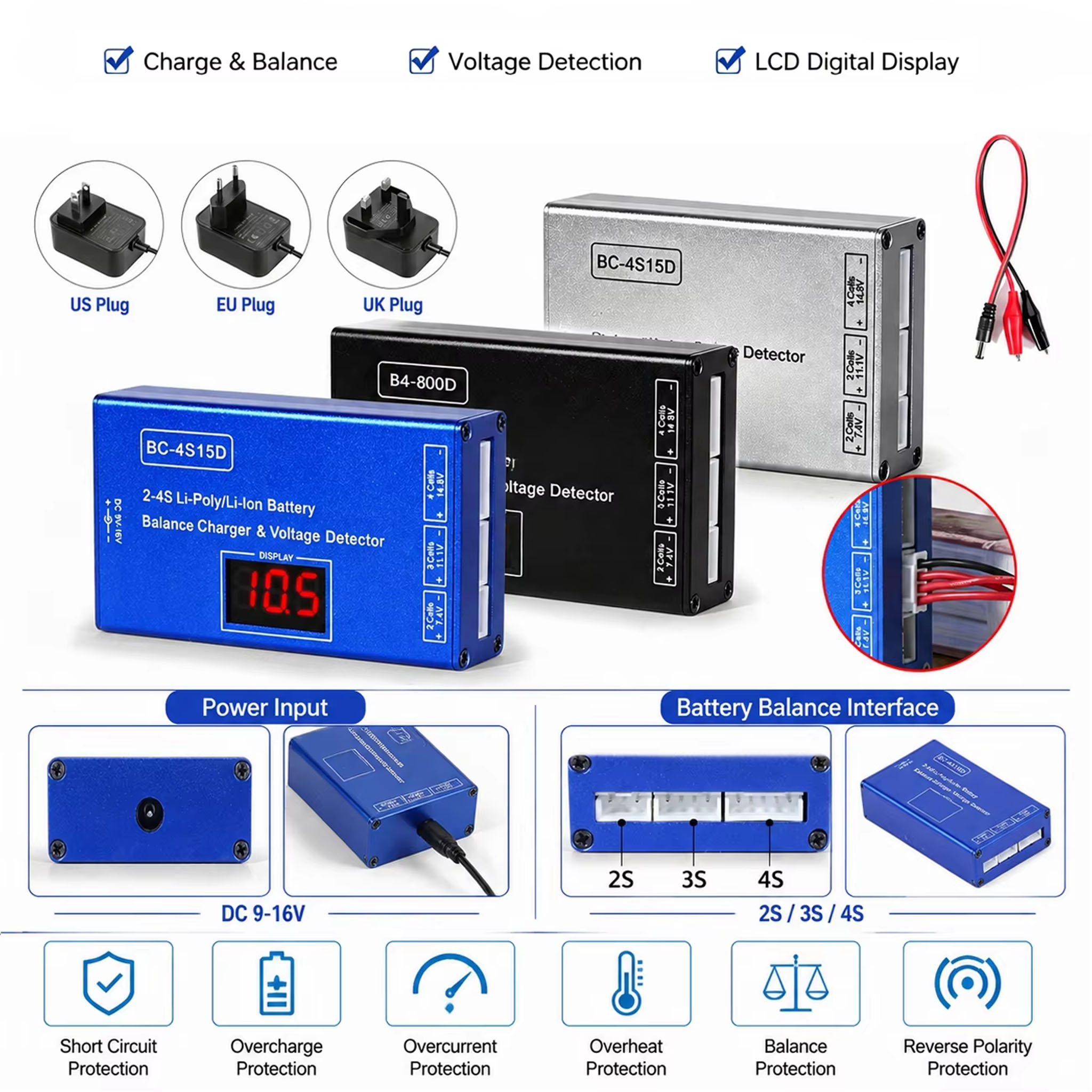 Caricabatterie Bilanciato al L - Drone Battery Voltage Checker recensione e prezzo