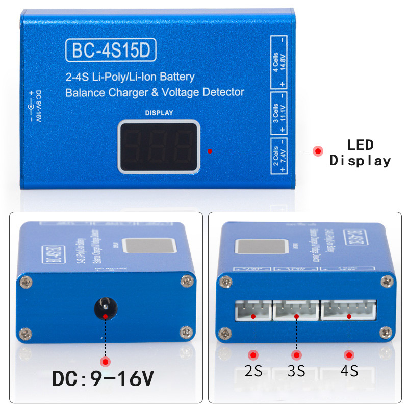 Caricabatterie Bilanciato al L - Drone Battery Voltage Checker recensione e prezzo