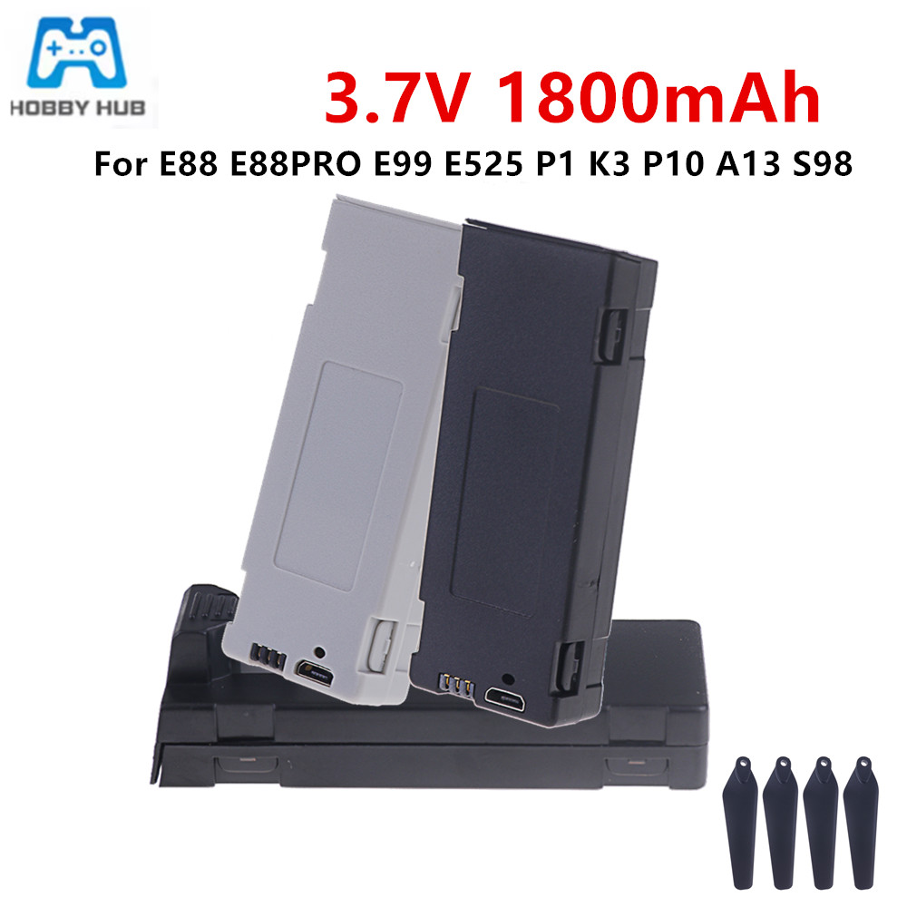 Per E88 Batteria Batteria Rica - Drone Battery Charger recensione e prezzo