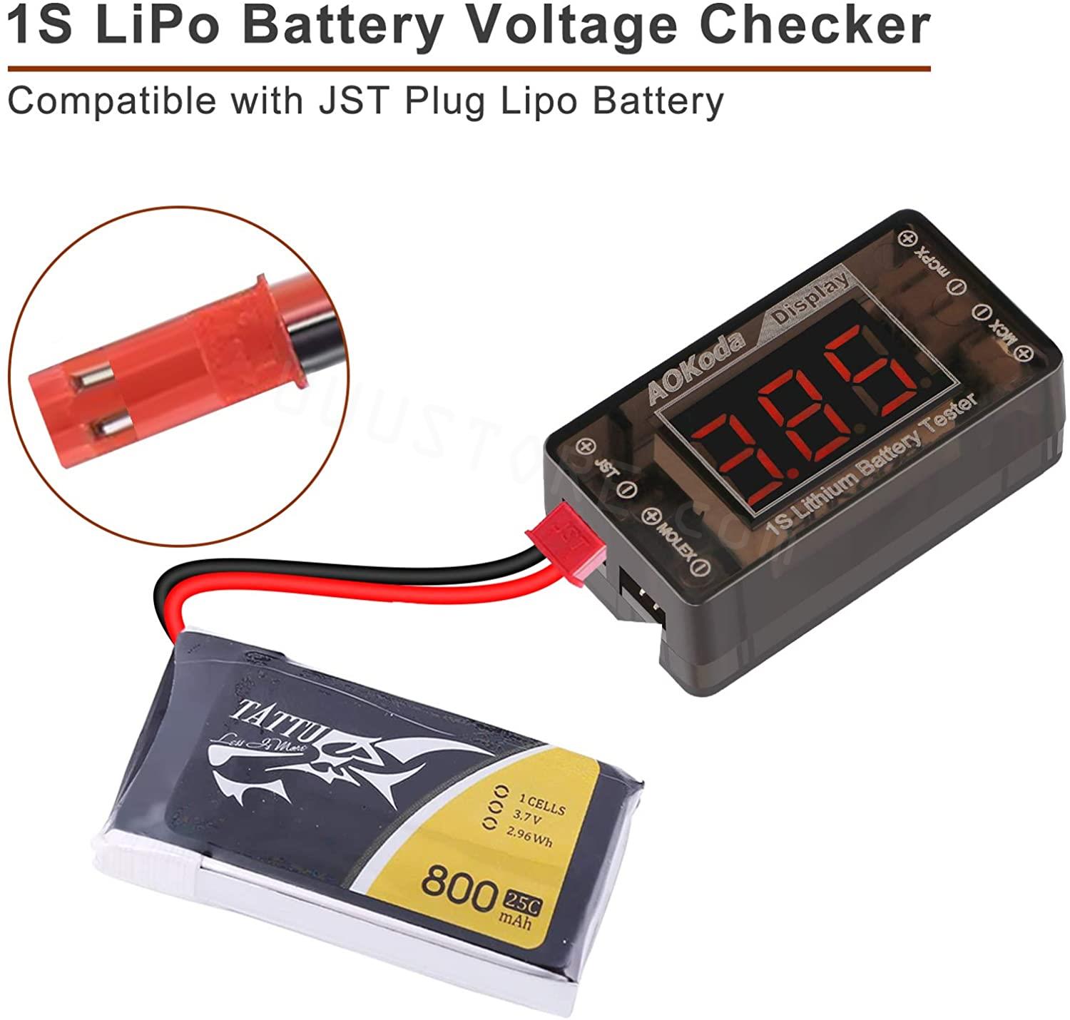 AOKoda AOK-041 Tester di contr - Drone Battery Voltage Checker recensione e prezzo
