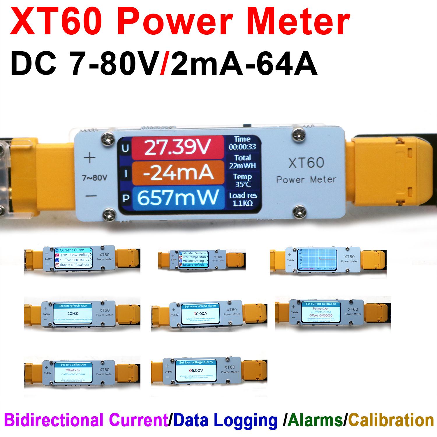 DC 7-80V 64A Misuratore di pot - Drone Battery Alarm recensione e prezzo