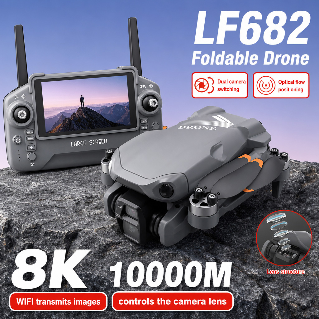 Drone Aereo LF682 con Doppia F - Drone Battery Charger recensione e prezzo