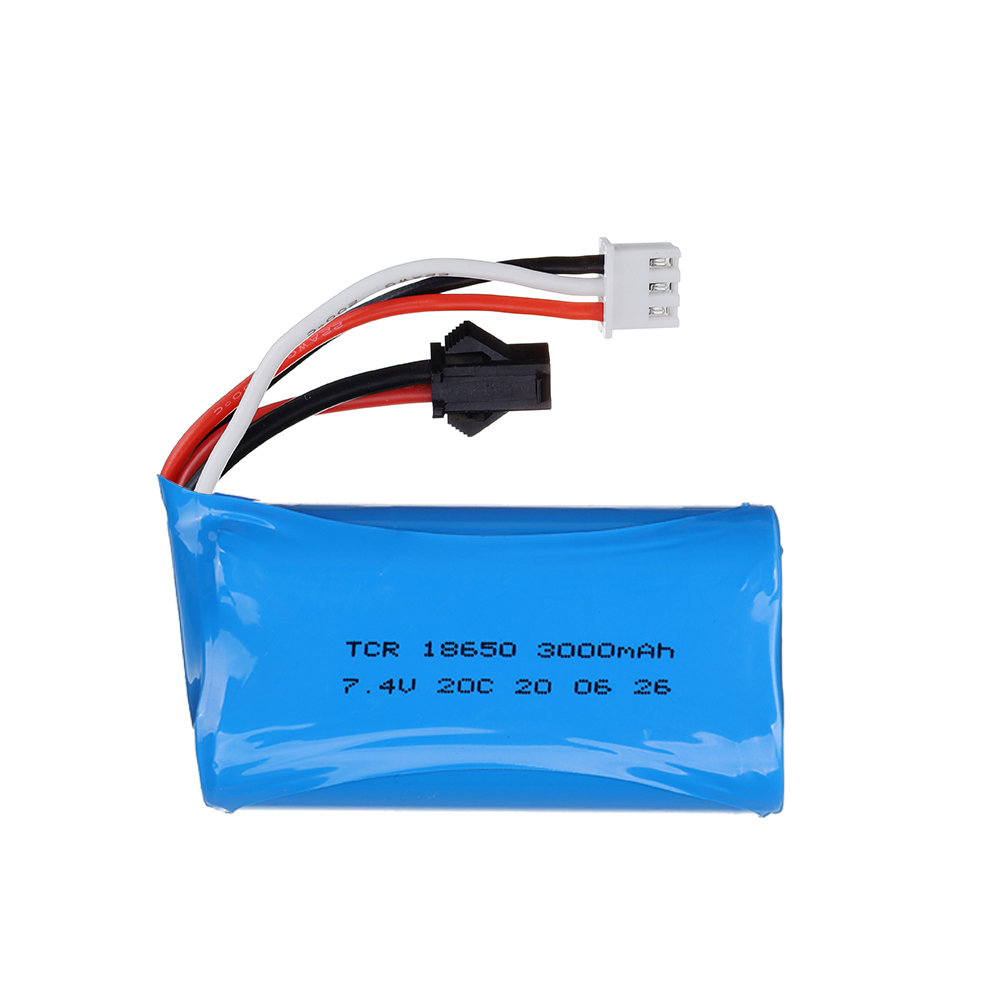 7.4 V 3000 mAh 18650 batteria  - Drone Battery Li-Ion recensione e prezzo