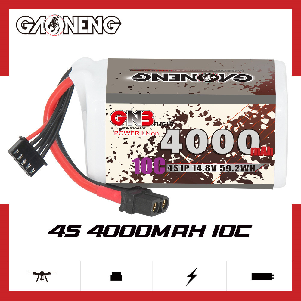 GNB 4000mAh 4S 14.8V 10C 20C C - Drone Battery Plate recensione e prezzo