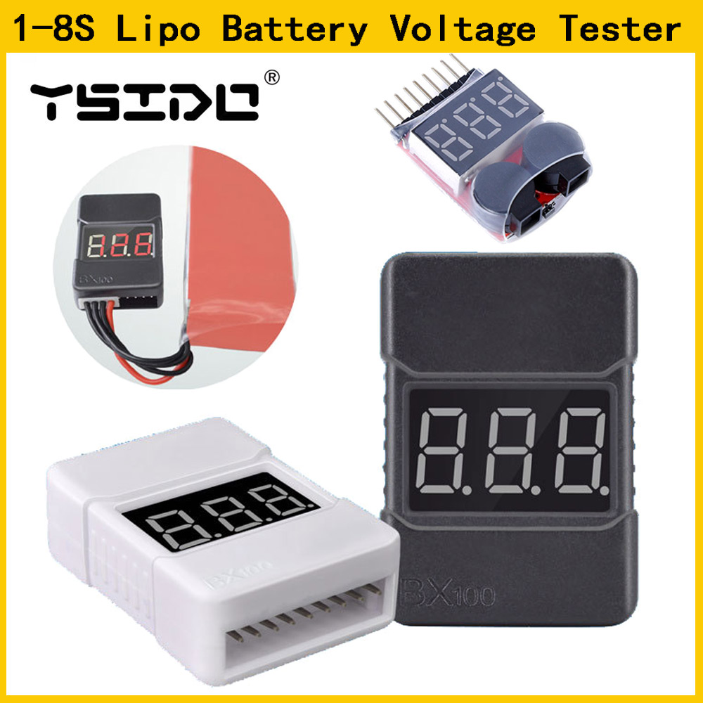 1-8S Lipo Tester di tensione d - Drone Battery Voltage Checker recensione e prezzo