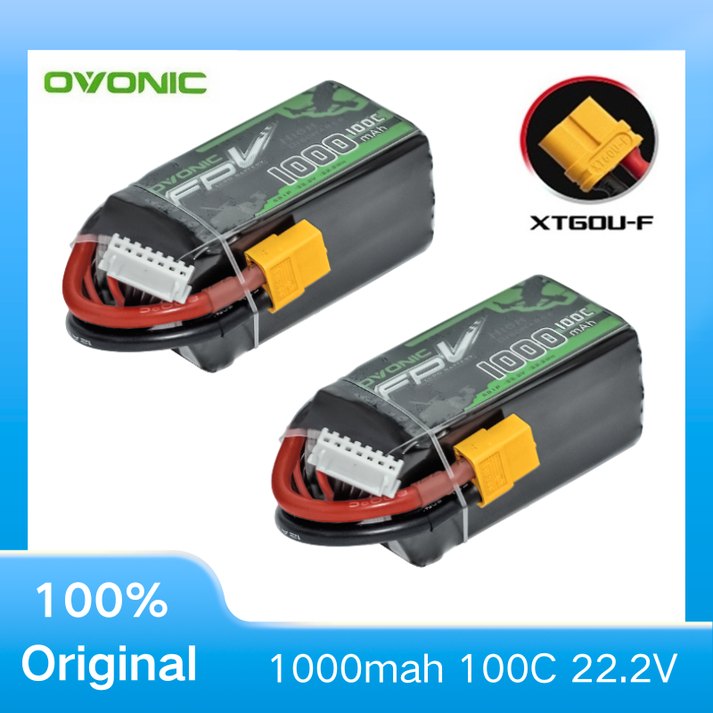 2 Pezzi Batteria LiPo OVONIC 1 - Drone Battery Li-Ion recensione e prezzo