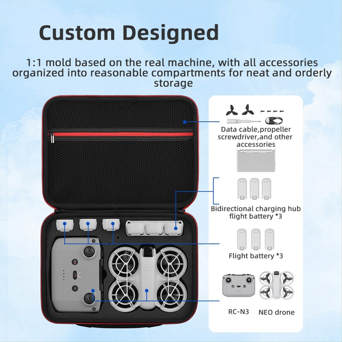 Borsa da trasporto A43M per dr - Drone Battery Strap recensione e prezzo