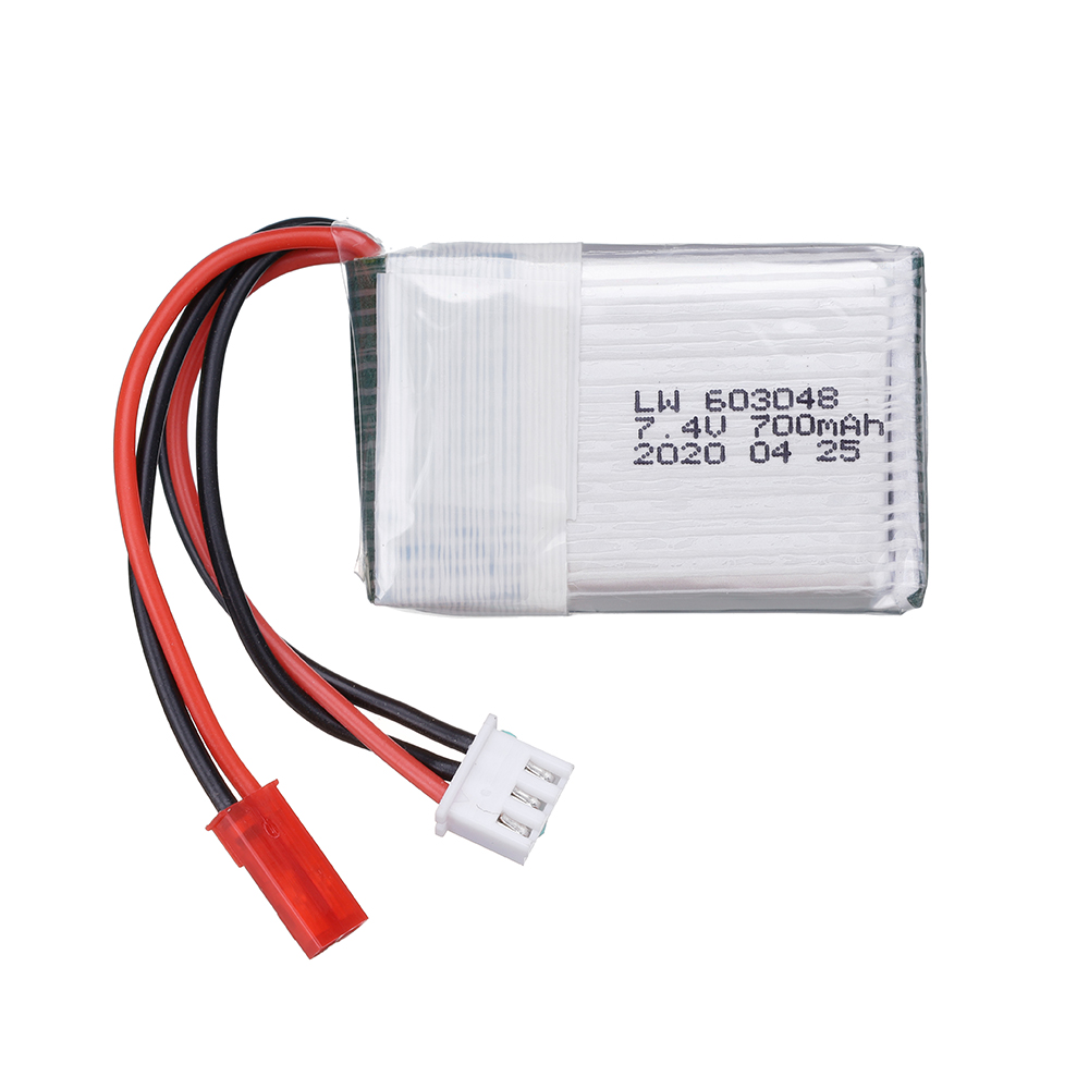 Batteria Lipo 7.4V 700mAh 25c  - Drone Battery Connector recensione e prezzo