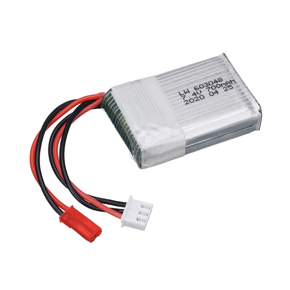 Batteria Lipo 7.4V 700mAh 25c  - Drone Battery Connector recensione e prezzo