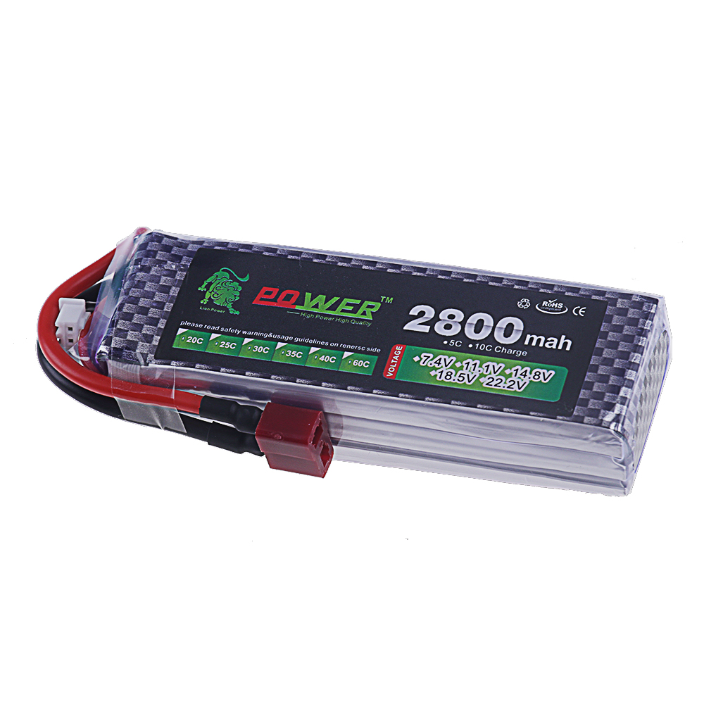 2800mAh 3S 11.1V 40C FPV Drone - Drone Battery 3S recensione e prezzo