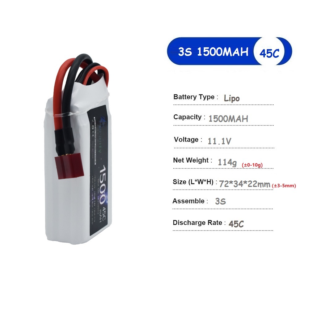 Batteria LiPo da 11,1 V 3S 150 - Drone Battery 3S recensione e prezzo