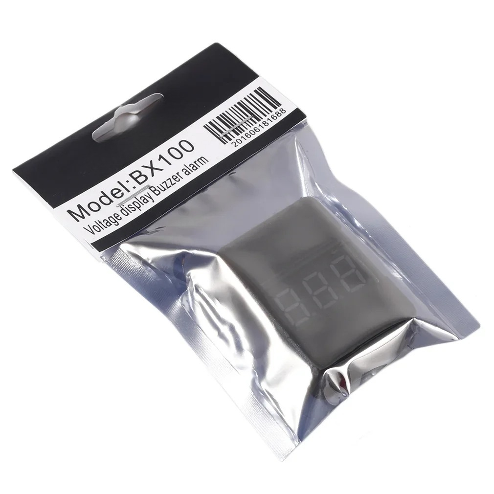 BX100 1-8S Tester di tensione  - Drone Battery Alarm recensione e prezzo