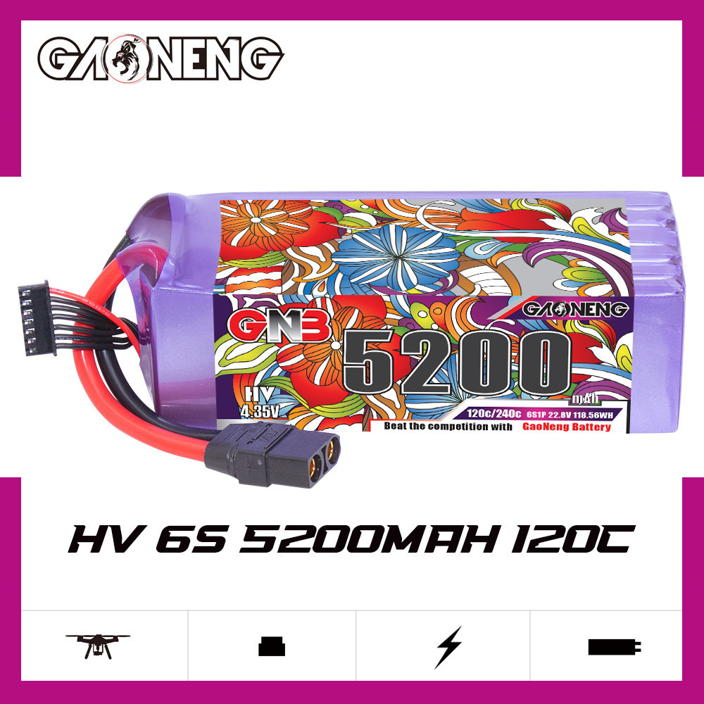 Batteria Lipo GNB 6S 22.8V 300 - Drone Battery Plate recensione e prezzo