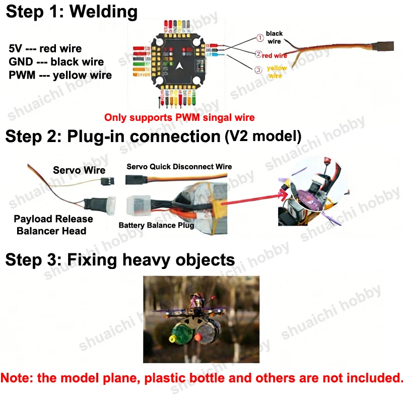 1 pz. Lanciatore Servo a Cingh - Drone Battery Strap recensione e prezzo
