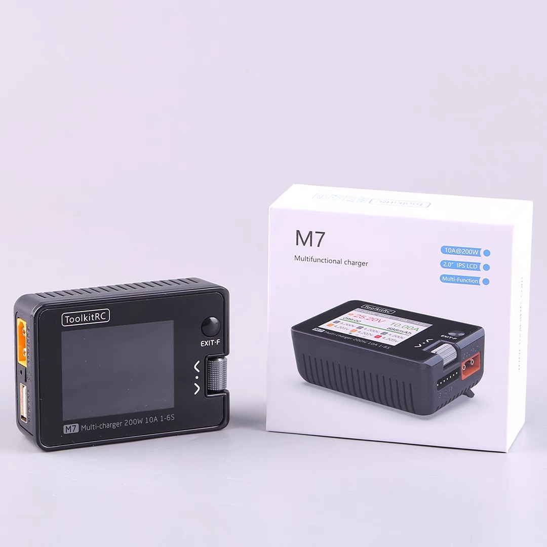 Per ToolkitRC M7 200W 10A DC C - Drone Battery Voltage Checker recensione e prezzo