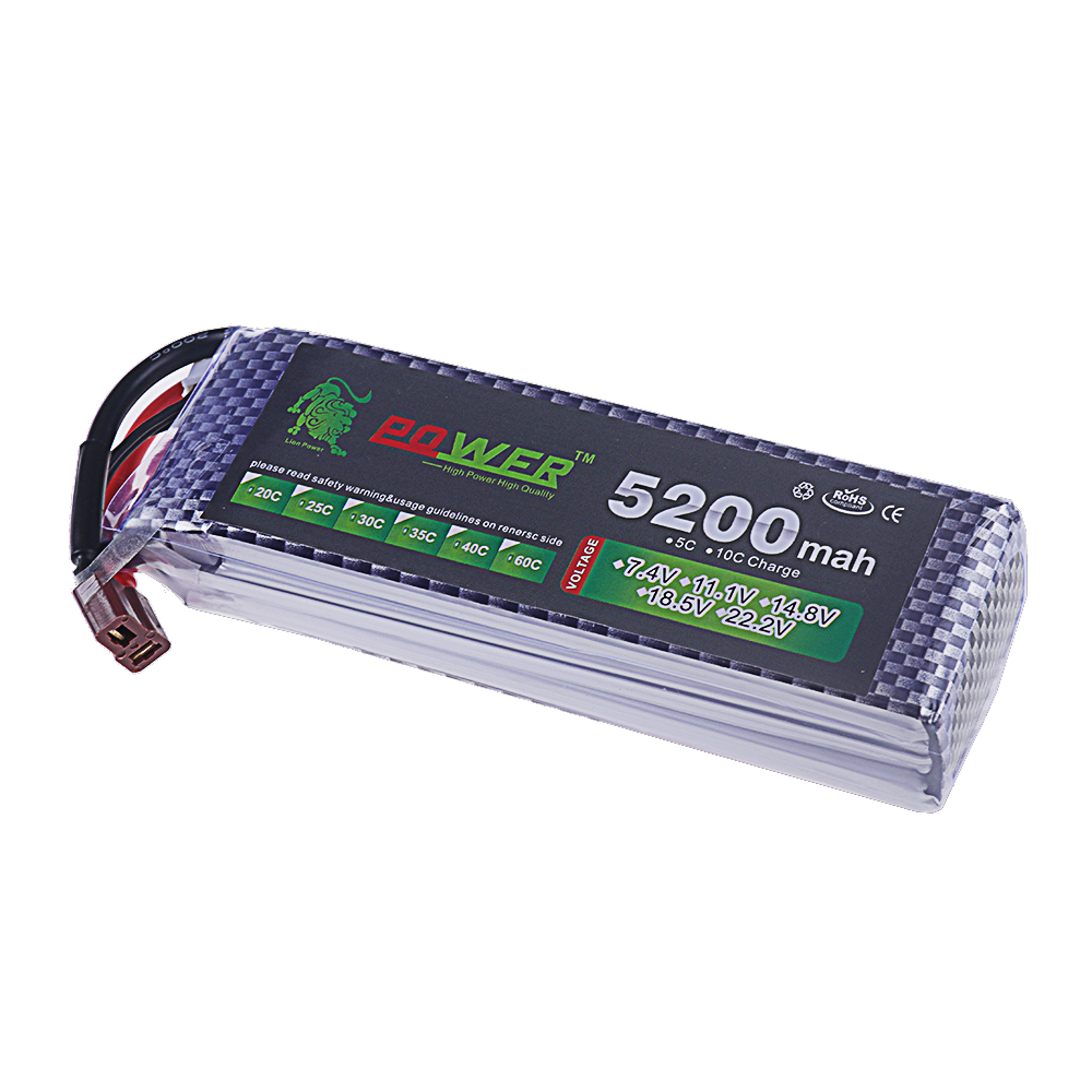 3S Lipo Batteria 11.1V 5200mah - Drone Battery Lipo recensione e prezzo